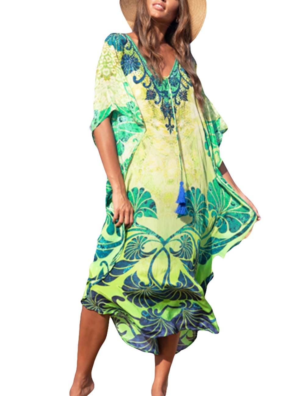 Bsubseach Bikini Bohemio para Mujer para bañador Kimono cárdigan — view 37
