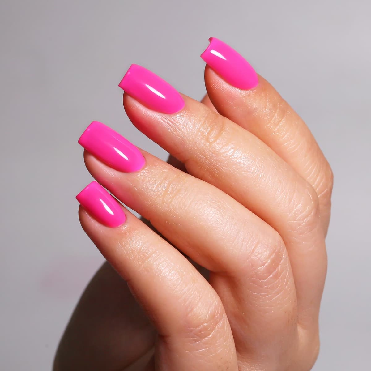 Ozzeal Neon Gel Polish, 15ML Neon Pink Gel Nail Polish Spring Summer Soak off LED UV Art Starter Manicure Salon DIY Design — view 3