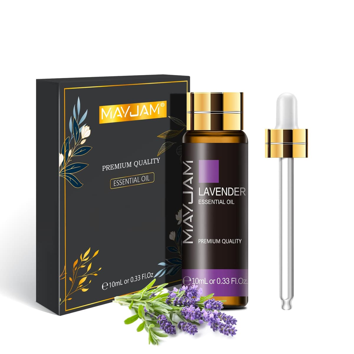 MAYJAM Lavender Essential Oils 100ML, Lavender Oil for Diffuser, Humidifier, DIY, Home, Office — view 104