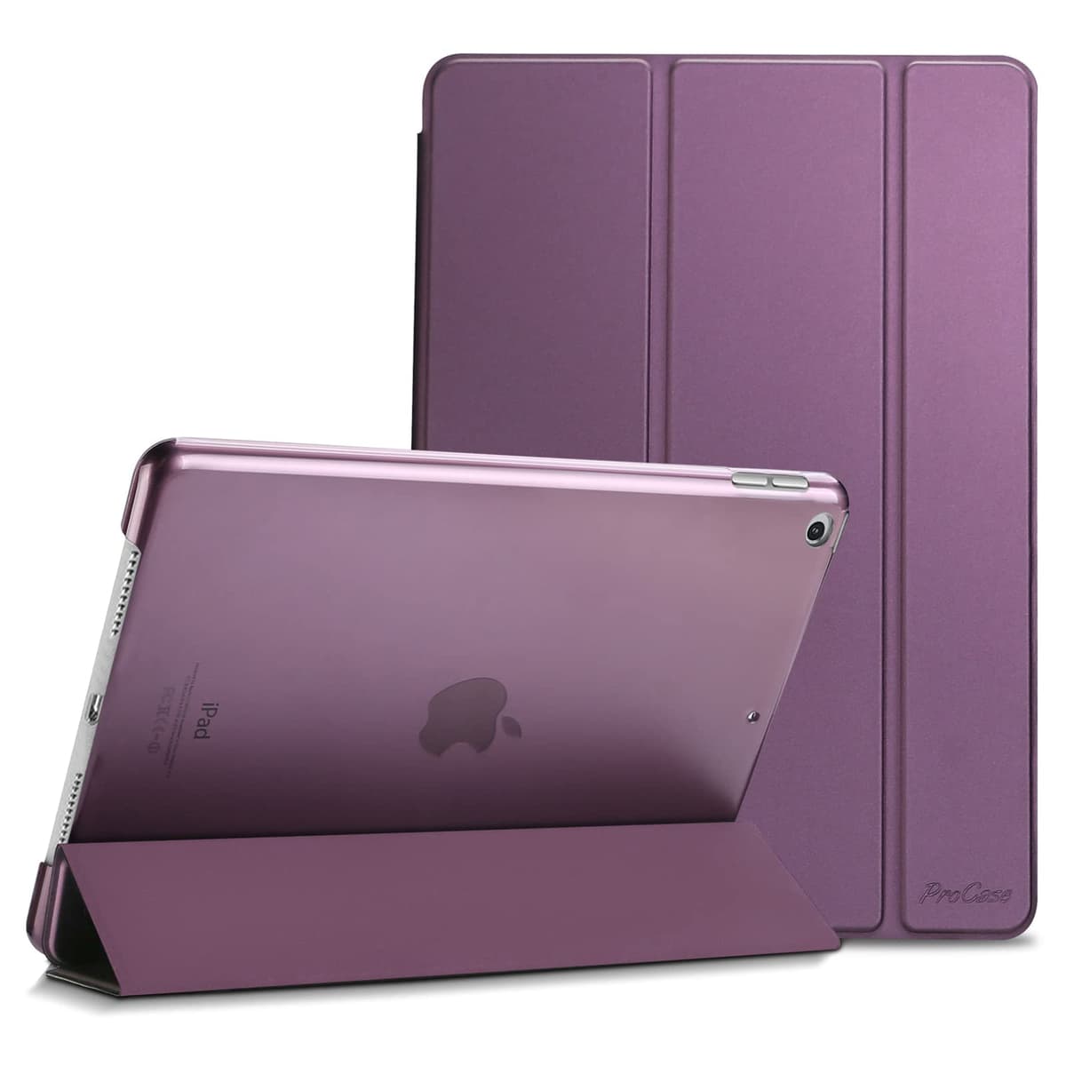 ProCase for iPad 9th/ 8th/ 7th Generation Case 10.2 Inch (2021/2020/2019 Release), 10.2 iPad Case 9th/ 8th/ 7th Gen Cover, Slim Smart Cover with Translucent Hard Shell Back -AntiqueMoss — view 34