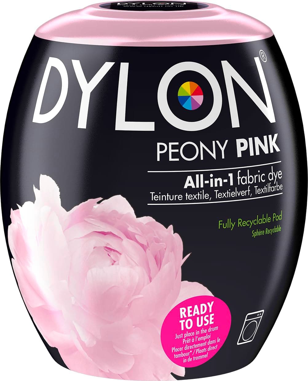 Dylon Washing Machine Fabric Dye Pod Intense Black, 350g, Packaging May Vary — view 10