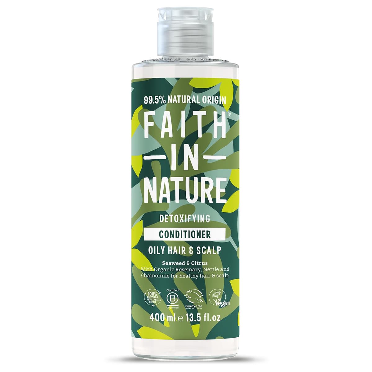 Faith In Nature Organic Coconut Conditioner, Hydrating for Dry Hair & Scalp, Vegan & Cruelty Free, No SLS, Silicones or Parabens, 400ml — view 11