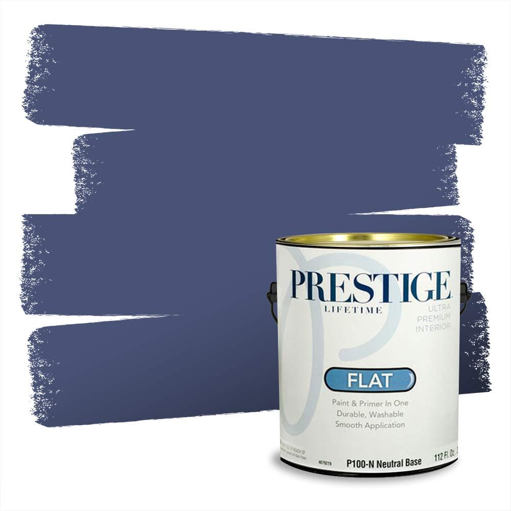 PRESTIGE Paints Interior Paint and Primer In One, 1-Gallon, Semi-Gloss, Comparable Match of Valspar* Dewdrop* — view 1083