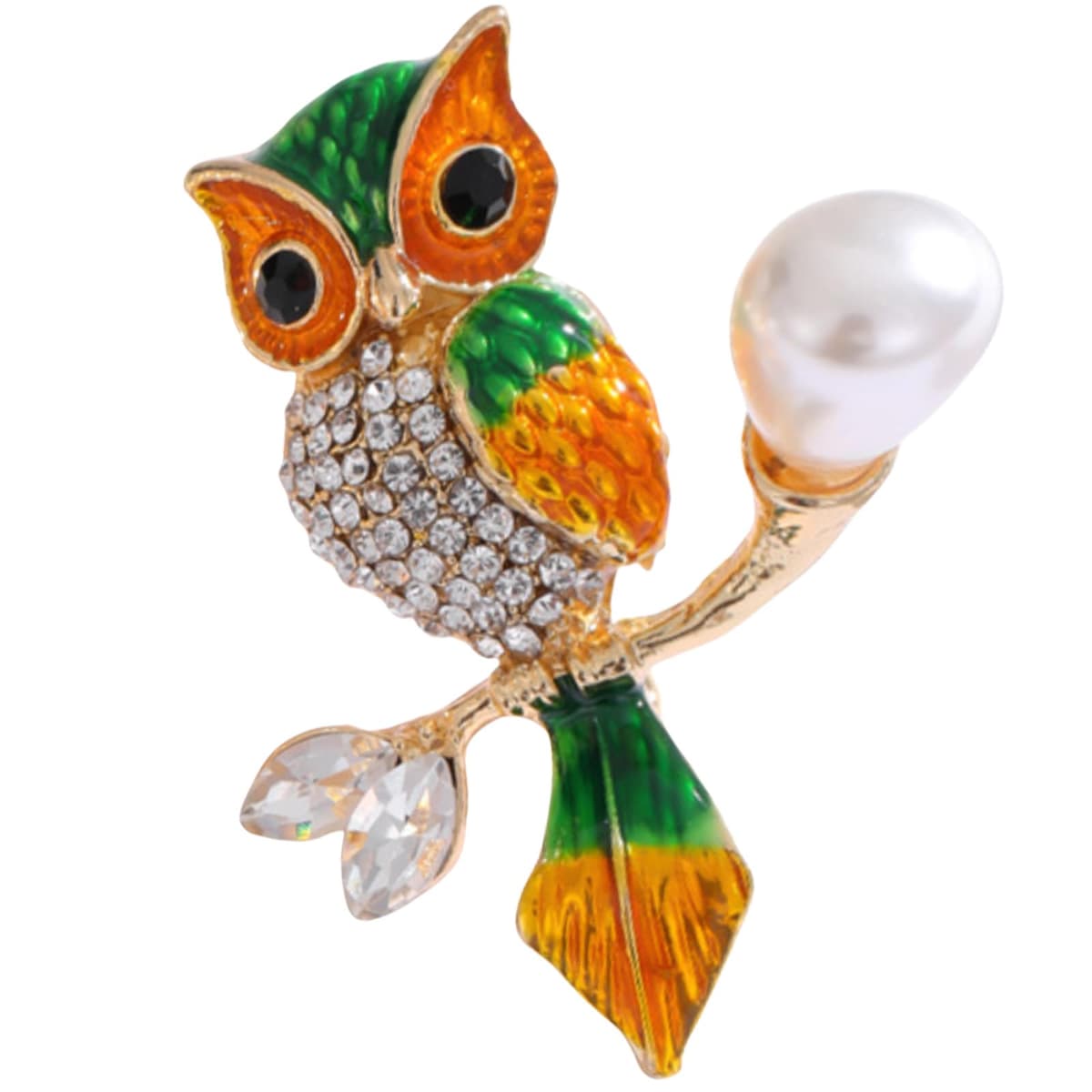 FAIRYGATE Anti Exposure Fixed Brooches Women Unisex Vintage Rhinestone Office Party Brooch Pins Lapel Pin Dress Suit Accessories Boutonniere — view 55