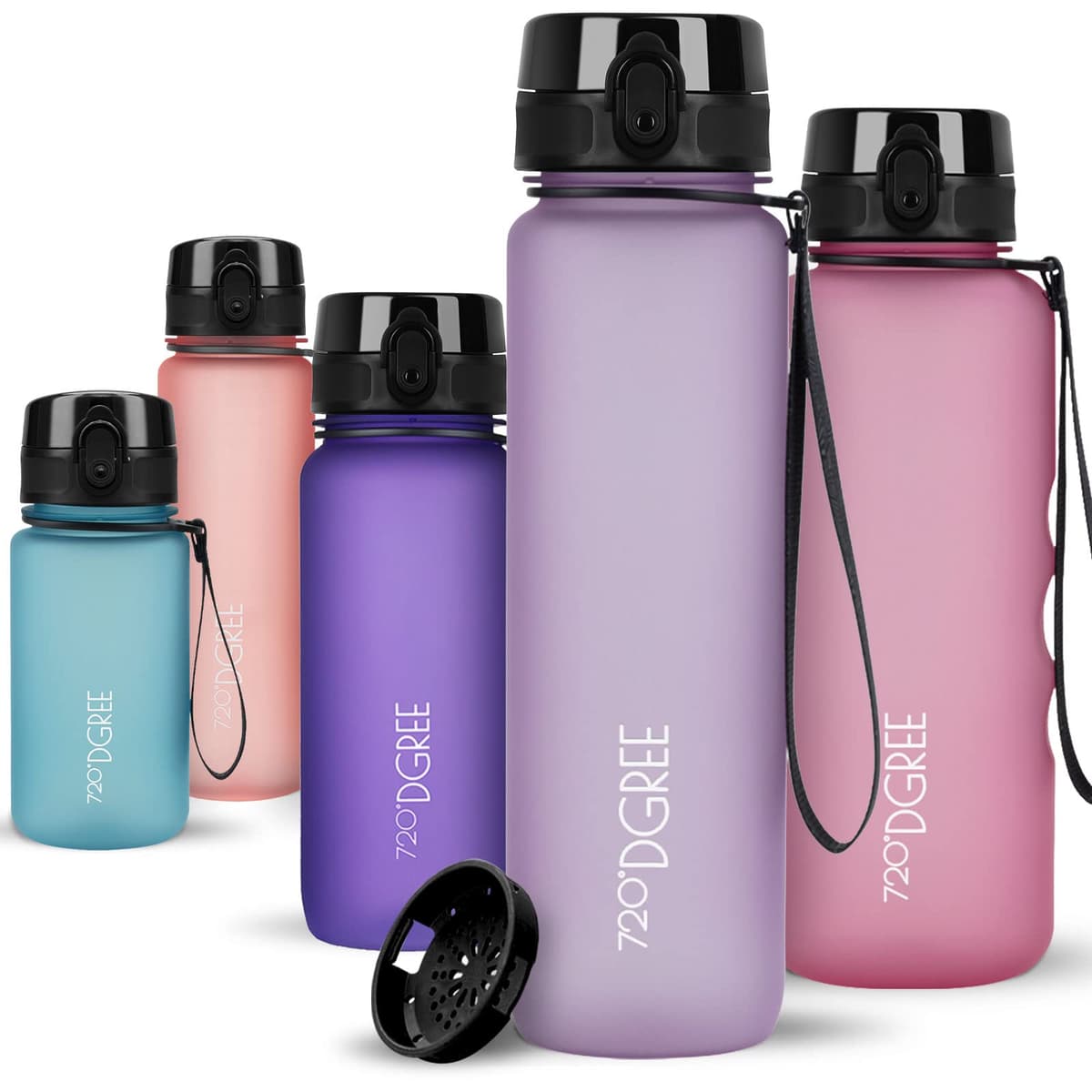720°DGREE Botella de agua uberBottle – 1,5 litros, 1500ml | Novedosa botella deportiva | Sin BPA | Ideal para niños, fitness, deportes, fútbol, guardería, escuela, pequeños, antigoteo — view 151