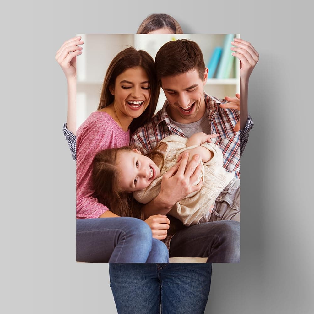 SwiftprintUK Custom Poster Print - Personalised Poster for Business Ads - Make Your Own Poster for Home & Office Decor - A0 A1 A2 A3 A4 Sizes - Premium 200gsm Photo Artwork Printing (A0-841x1189mm) — view 4