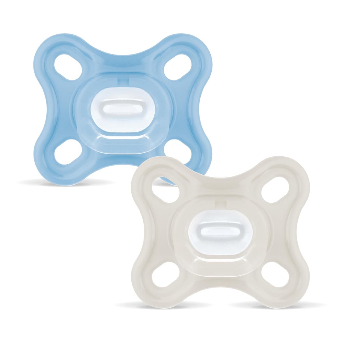 MAM Chupete Todo Silicona, 0-3 Meses, con Tetina Simétrica, Extra Pequeña y Cuello Delgado de Silicona Skin Soft Silicone de Fácil Aceptación, con Caja Autoesterilizadora, MAM Comfort, Rosa, 2uds — view 11
