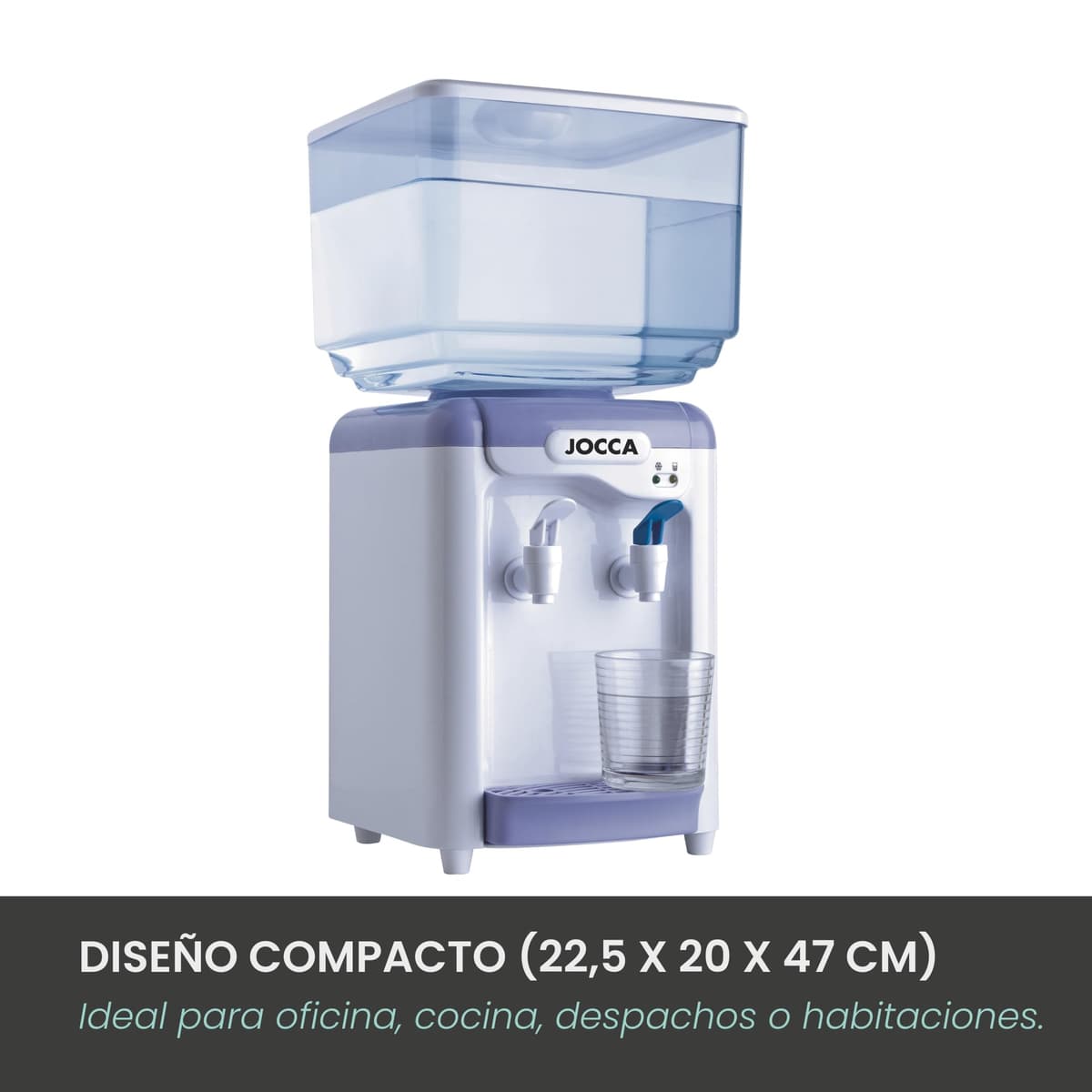 Jocca - Dispensador de Agua con Depósito - 7 litros - Agua Fría y del Tiempo — view 4