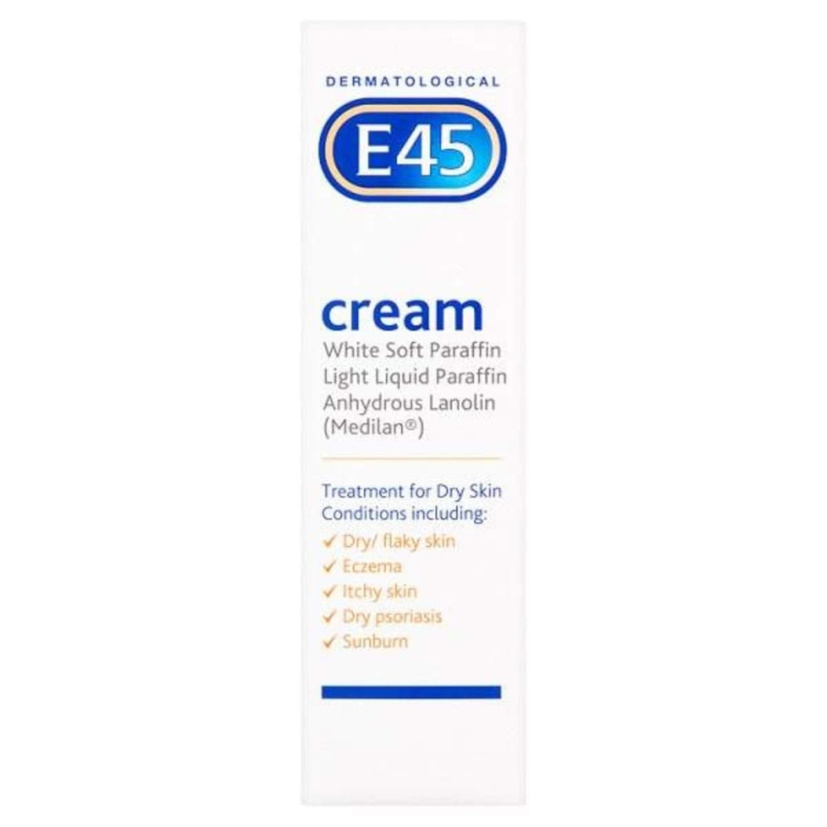 E45 Moisturising Cream 500g - Emollient Lotion for Dry, Itchy & Sensitive Skin - Soothing Eczema Relief Cream - Non-Greasy, Fast Absorbing, Dermatologically Tested Formula — view 12