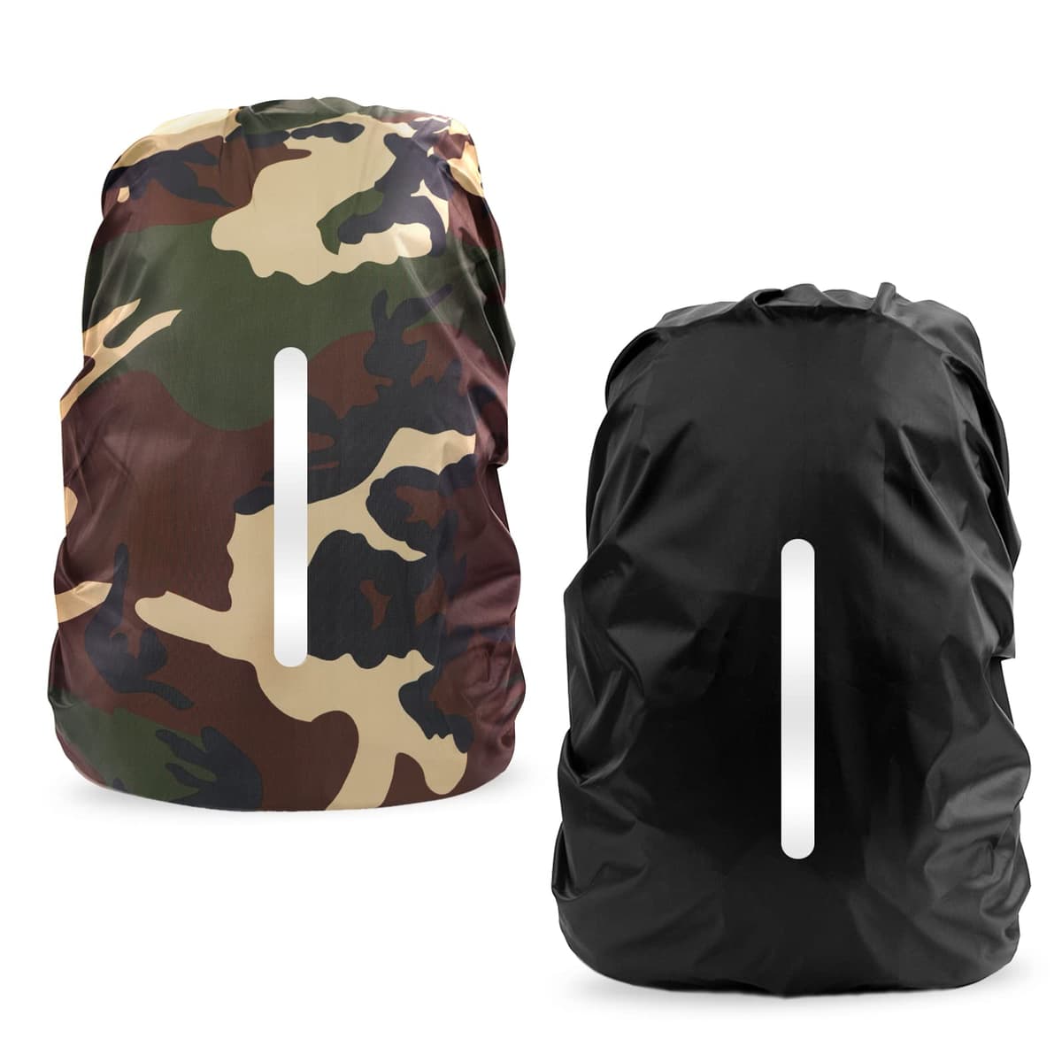 LAMA 2pcs Funda Impermeable para la Lluvia para Mochila, Protector Reflectante a Prueba de Lluvia para Antipolvo y Antirrobo S 18L-25L — view 19