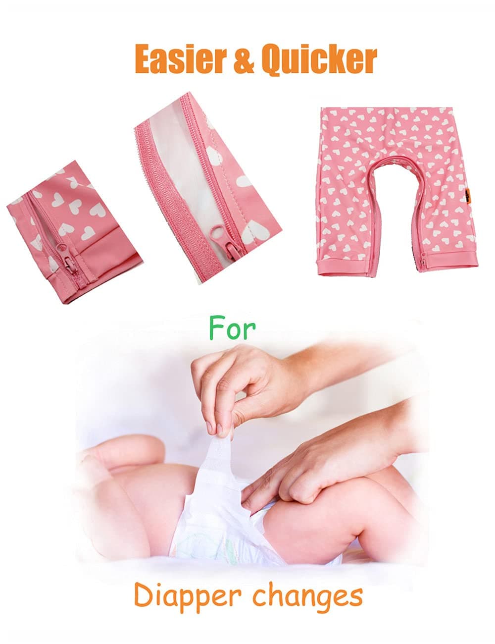 weVSwe Baby Toddler Boy Swimsuit Long Sleeve Baby Swimwear UPF 50+ Sun Protection Rash Guard Swimming Costume with Crotch Zipper 0-3 Years — view 4