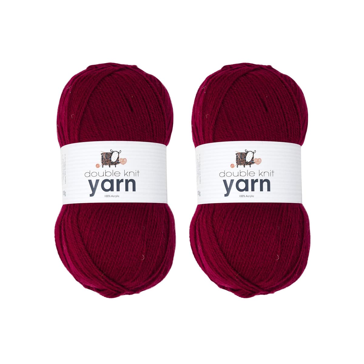 Korbond DK Beige Yarn - 100g Acrylic Wool - Lightweight, Hypoallergenic & Durable Double Knit Crochet Yarn Knitting Wool (290m Total) — view 22