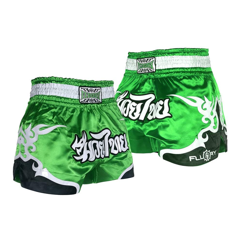 FLUORY Muay Thai Shorts, MMA Fight Shorts Ropa de Entrenamiento Jaula Lucha Grappling Artes Marciales Kickboxing Shorts Ropa — view 7