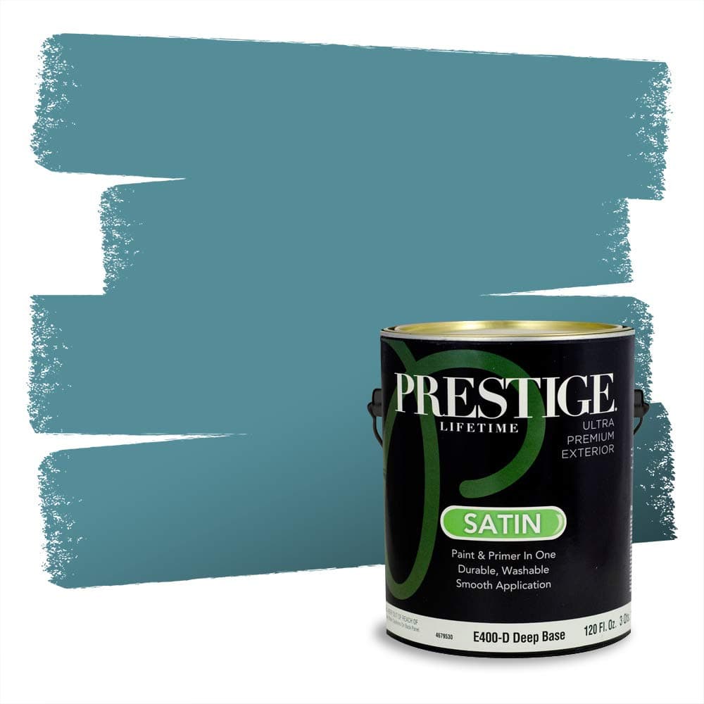 PRESTIGE Paints Interior Paint and Primer In One, 1-Gallon, Semi-Gloss, Comparable Match of Valspar* Dewdrop* — view 673