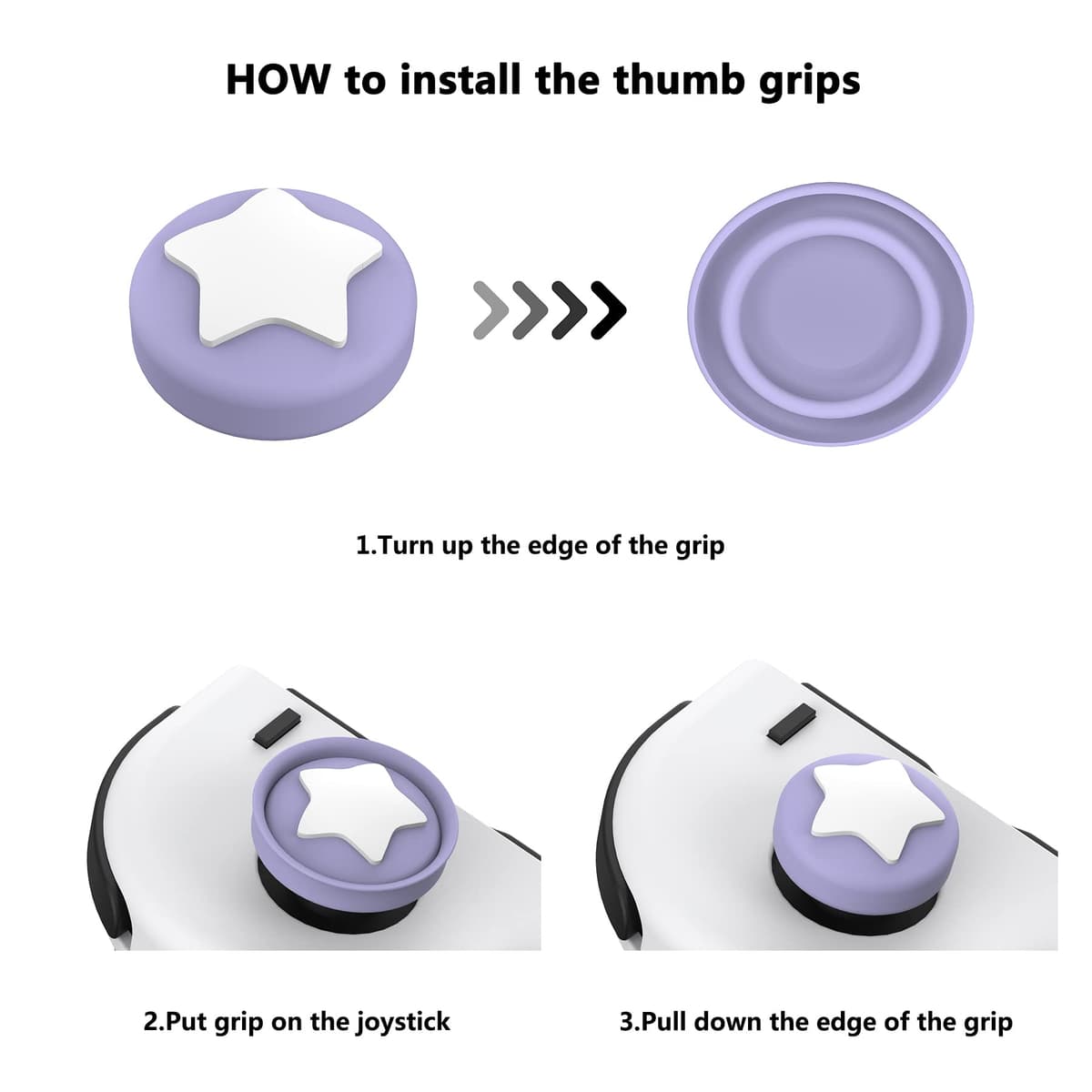 eXtremeRate PlayVital Switch Joystick Caps - Silicone Analog Cover for Switch OLED Joycon Thumb Grip Rocker Caps - Hunter Green — view 2