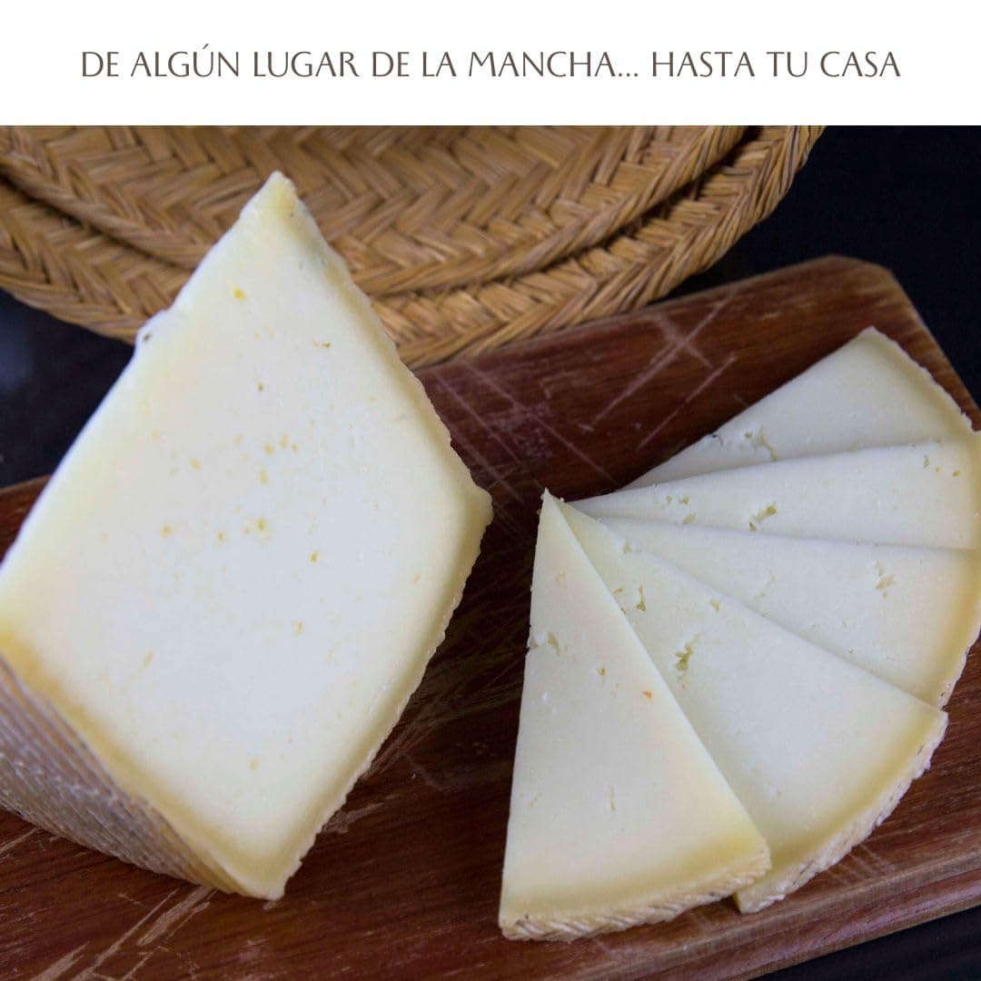 SALETA® Cesta Quesos Gourmet Regalo | Queso Oveja de La Mancha | 6 Cuñas Queso Semicurado, Curado, con Guindilla, Trufa, Añejo y en Aceite de Oliva Virgen Extra | "Pack Tentaciones 1,5Kg" — view 3