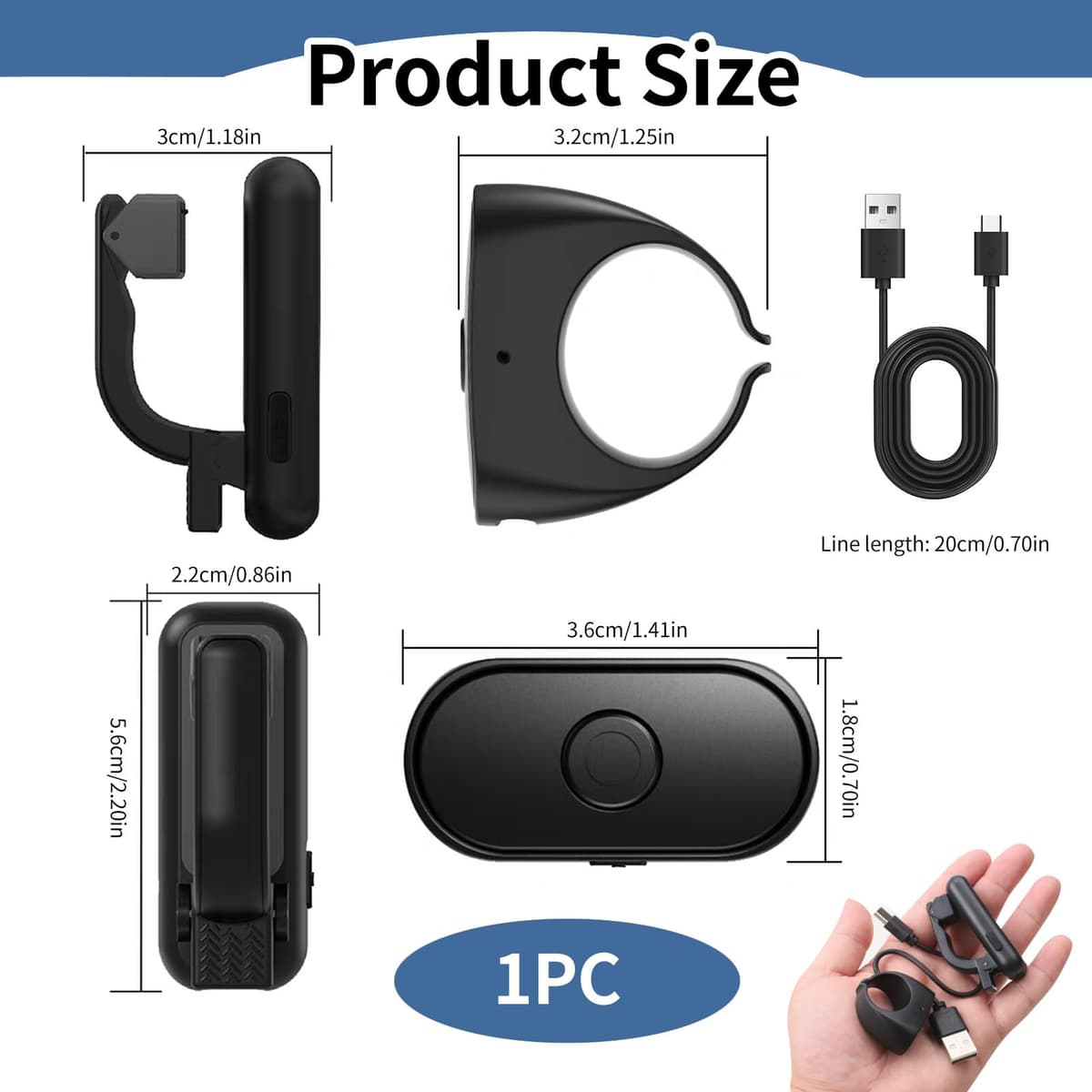 Control Remoto para Pasar Página para Lectura KO-bo Surf-Ace Cómics/Romanos IP-Hone Kin-dle Paperwhite Accesorios Scribe Oasis Pasapaginas para Distancia Ficción Cómic Fotografía — view 2