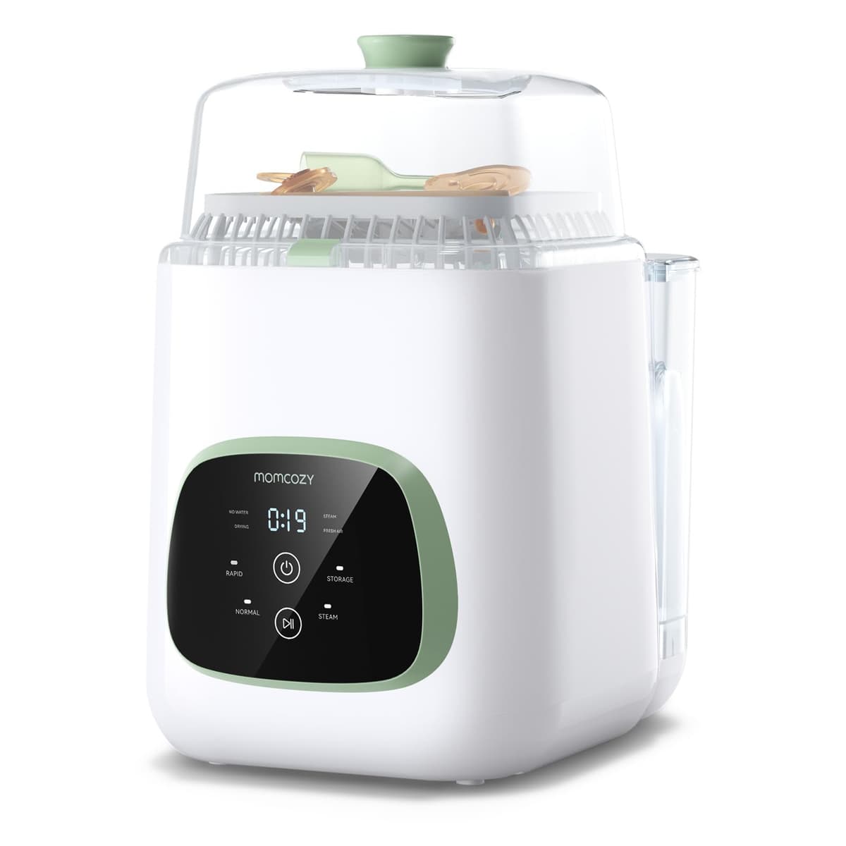 Momcozy KleanPal Pro Baby Bottle Washer, Steriliser & Dryer - All-in-One Cleaning Machine for Bottles, Breast Pump Parts & Baby Essentials - Time-Saving & Effortless Care