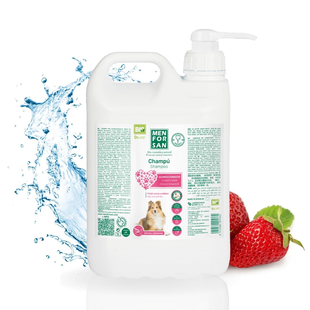 MENFORSAN Champú Aloe Vera para Perros | Hidrata en profundidad | Acción Anti Irritaciones y Anti Eczemas | 100% Natural | Herbácea | 1L — view 33