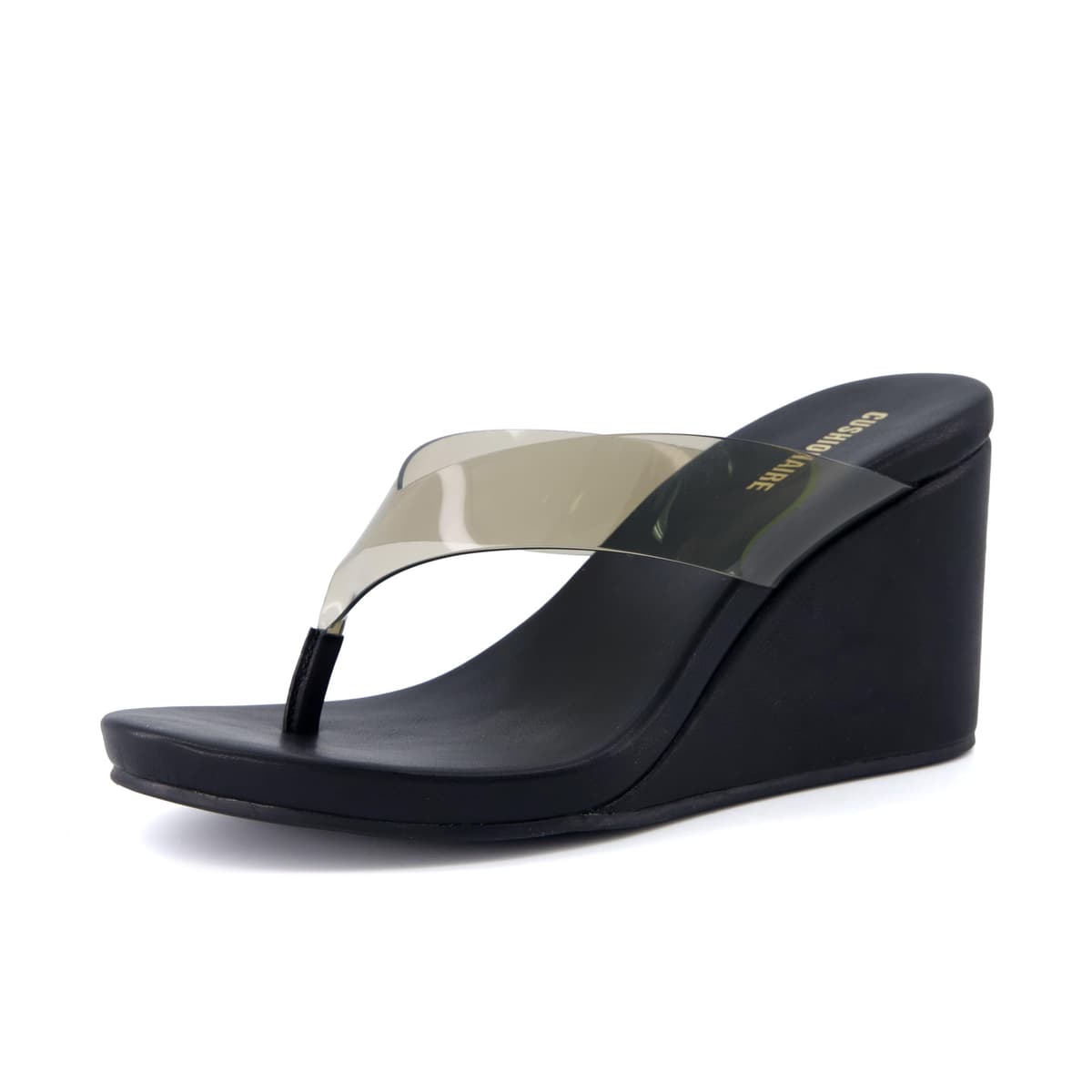 CUSHIONAIRE Bera Platform Thong Womens Sandals, Stylish Wedge Flip Flops for Women with Contoured Comfort Footbed — view 11