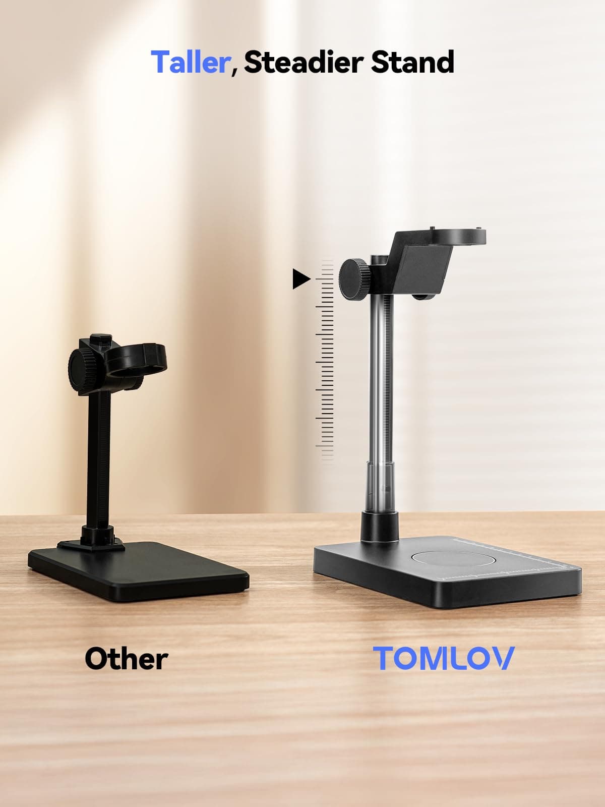 TOMLOV DM4W Digital Microscope with Scale: Coin Microscope with 4.3" IPS Screen, Coin Magnifier with Light, Precise Scale for Collectors, Jewelers, Compatible PC/Mac — view 6