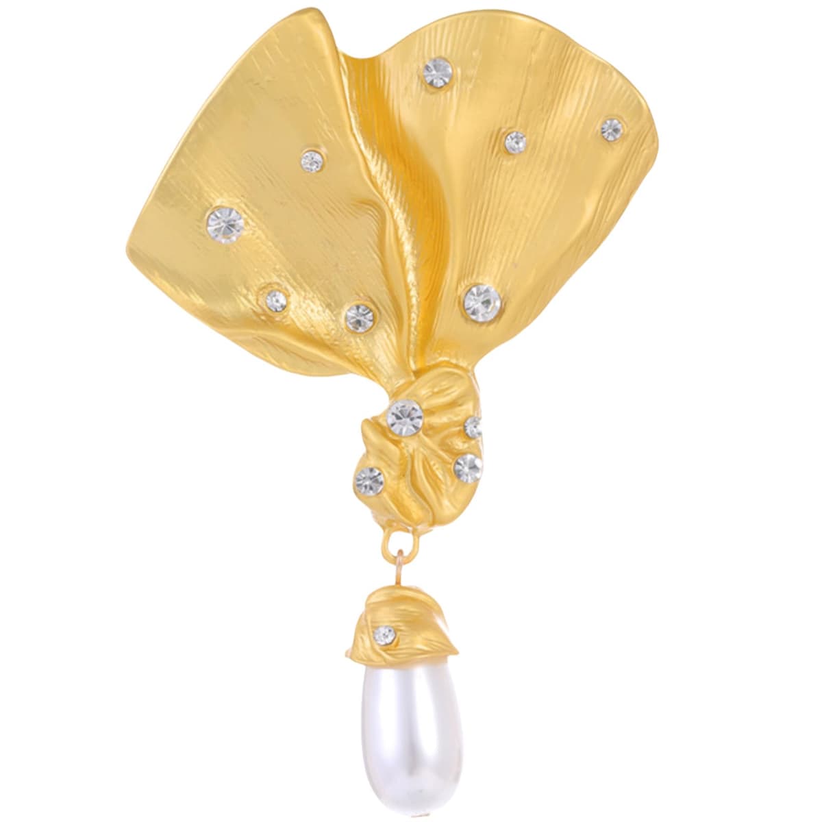 FAIRYGATE Gold Pin for Dress Brooch Crystal Pins Badge Enamel Lapel Brooches for Women Jewelry Decoration for Birthday Dating Party Anniversary UC31 — view 19