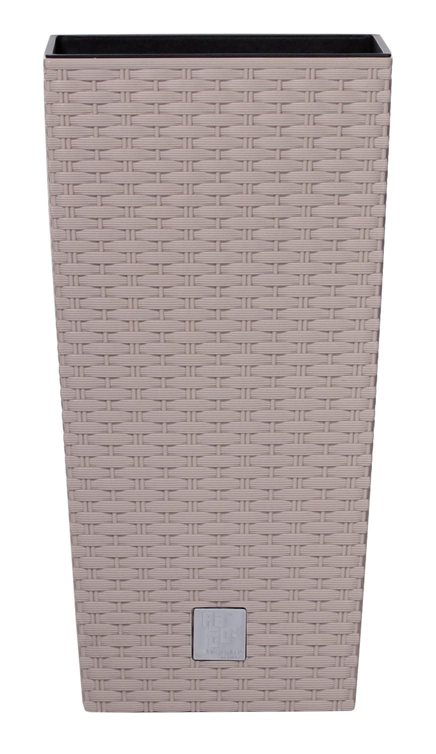 Maceta Rato de 49 litros con inserto 32,5 x 32,5 x 61 cm en color ocre oscuro — view 8
