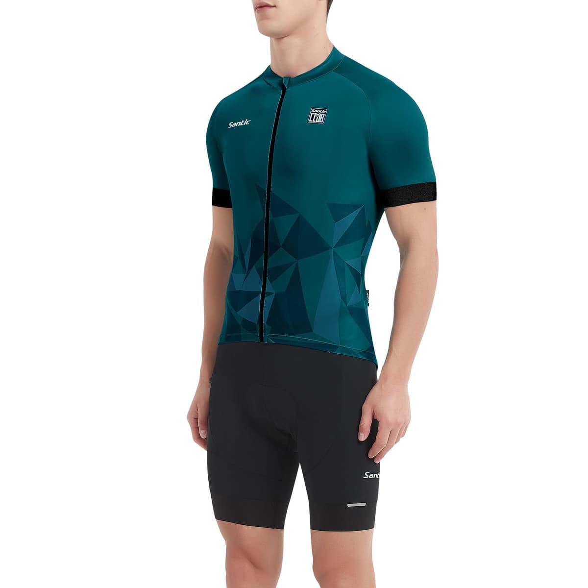 Santic Maillot Ciclista Hombre Top Ciclismo Bicicleta Bici Transpirable Secado Rápido Reflectante Jersey Ciclista Yorkson — view 5