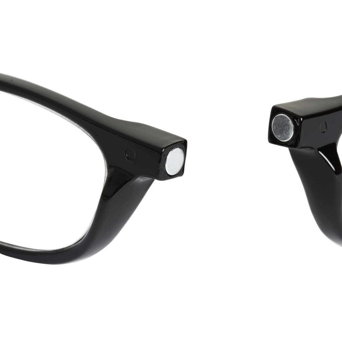 TBOC Pack: Gafas de Lectura Presbicia Vista Cansada – (Dos Unidades) Graduadas +3.50 Dioptrías Montura Negra Hombre Mujer Imantadas Plegables Lentes Aumento Leer Ver Cerca Cuello Imán — view 5