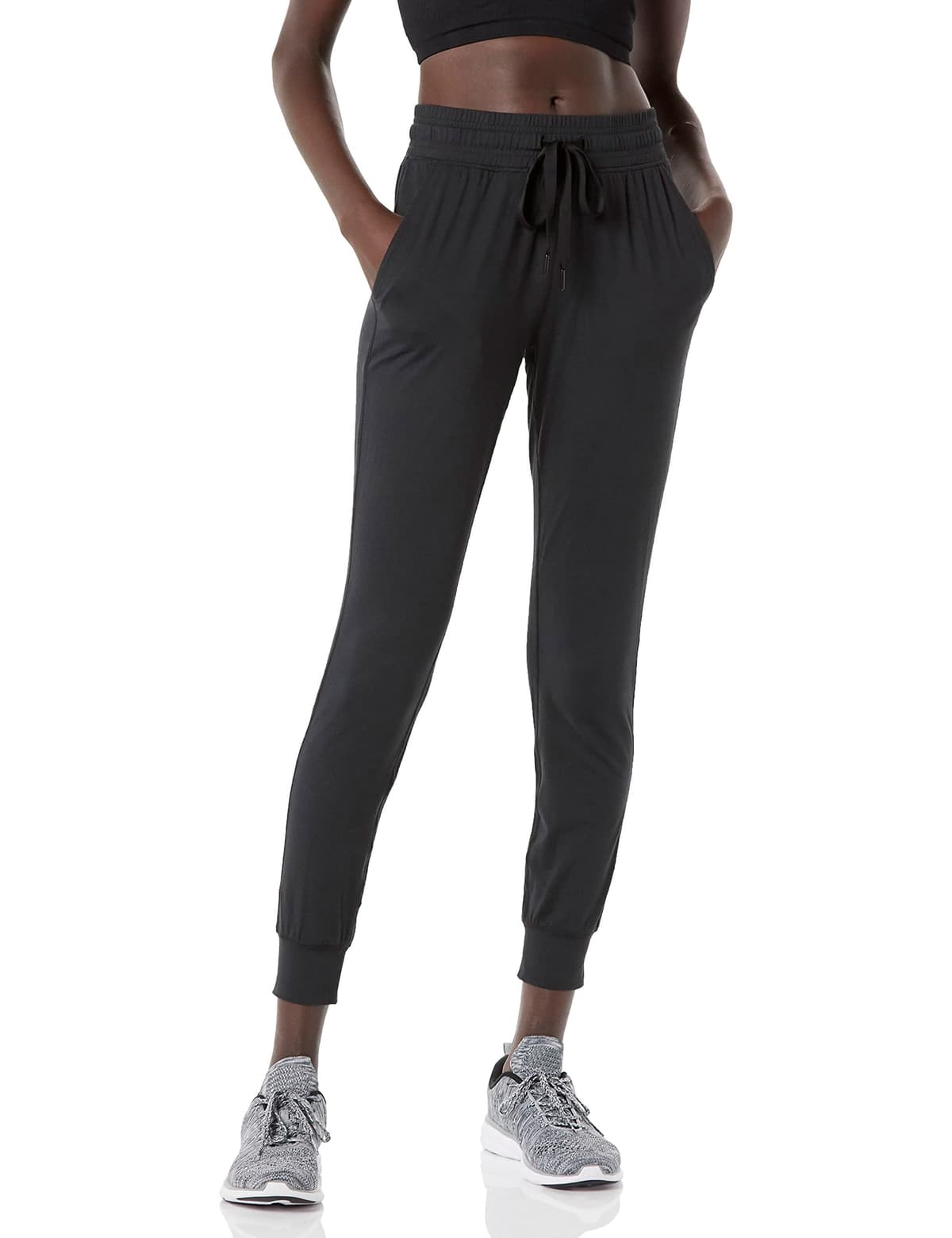Amazon Essentials Pantalón Jogger, Elástico, Técnico, Afelpado - Colores interrumpidos Mujer — view 20