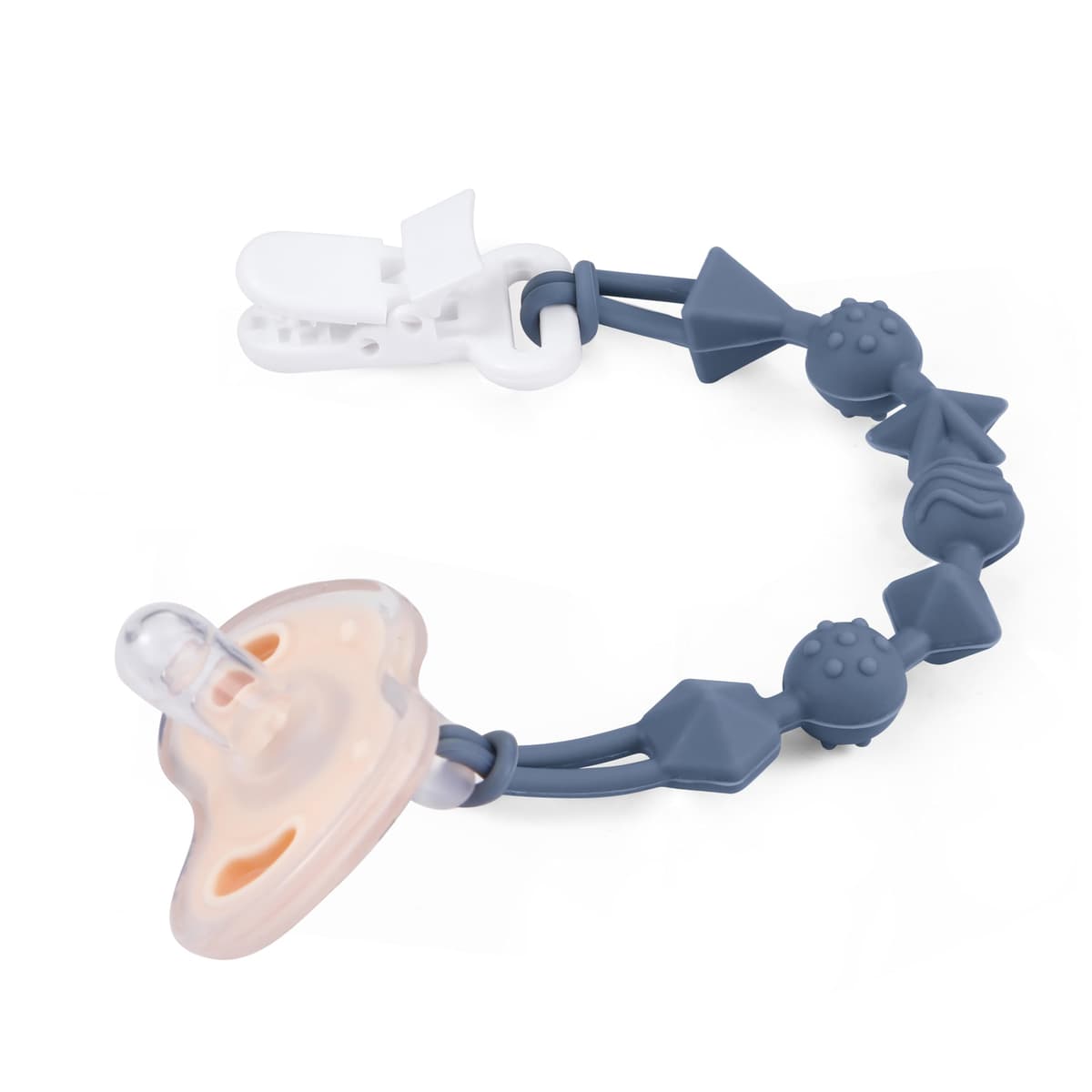 PandaEar Pack de 8 Correas para Juguetes de Bebé y Clips de Chupete de Silicona, Correas Arnés para Mordedor de Chupete de Dinosaurio y Clips Sujetadores de Chupete para Niños y Niñas — view 4