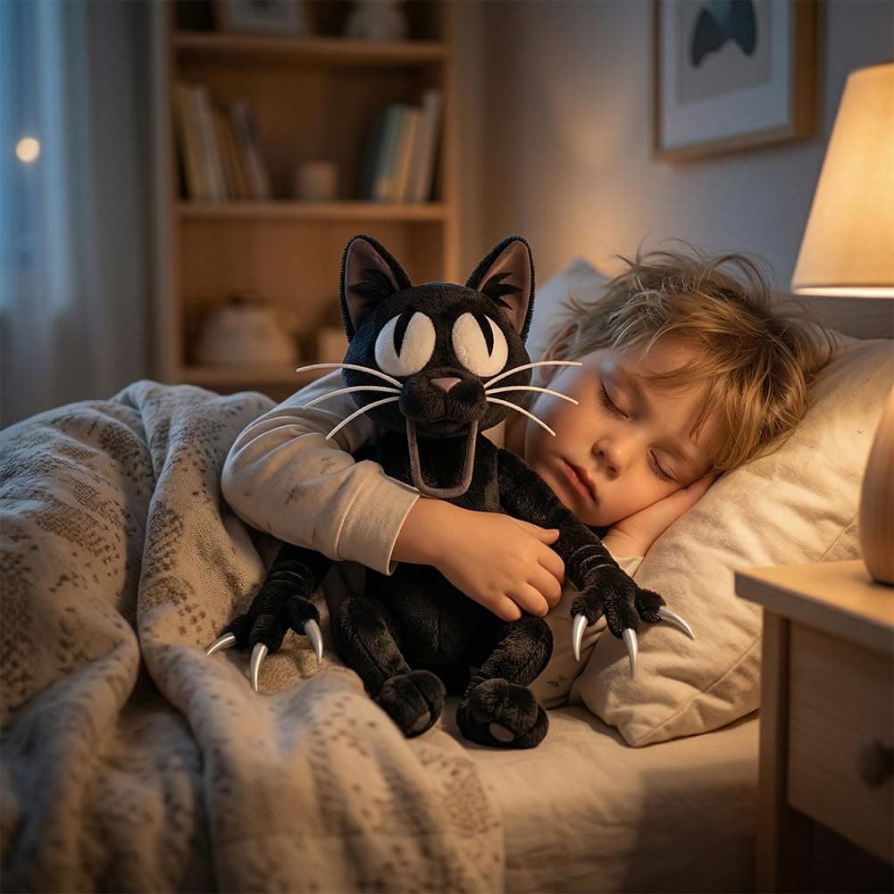 99 Nights In The Forest Plush Toy, The Cat Villain Collectible Soft Toy, Cat Entity Game-Inspired Stuffed Animal For Kids & Adults, Cuddly Plushie Gift For Christmas, Halloween & Birthdays (Standing) — view 2
