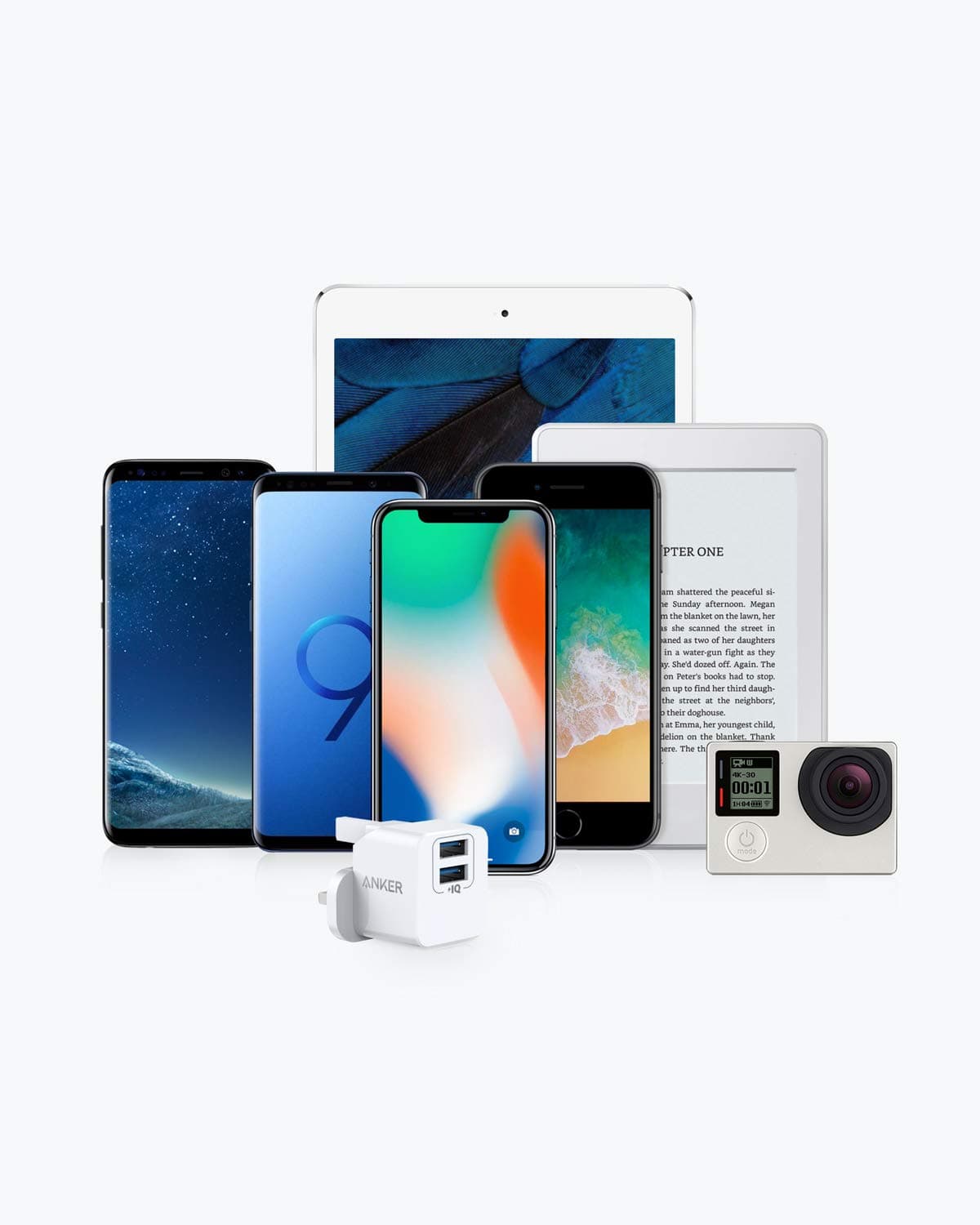 USB Plug, Anker PowerPort mini Dual Port USB Charger, Compact Wall Charger Cube, For iPhone 15/14/13/12/11 Pro Max, Galaxy S23/S22/Note20, HTC, LG, and More — view 5