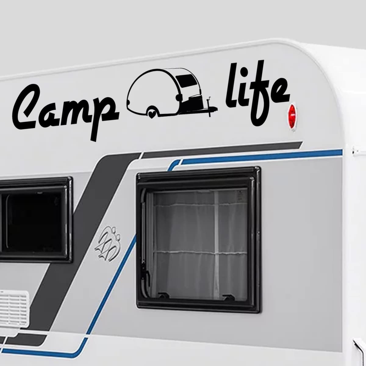 Outdoor Motorhome Sticker for Vans and Camper – Vinyl 'Living My Dream' (20 cm x 30 cm) — view 15