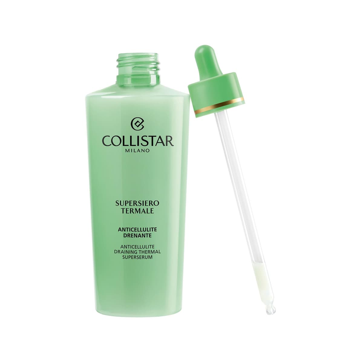 Collistar Supersérum Termal Anticelulítico Fuerte, Tratamiento Corporal Drenante, con Bergamota y Agua Termal, Reduce la Celulitis y Aporta Ligereza, 200 ml — view 2