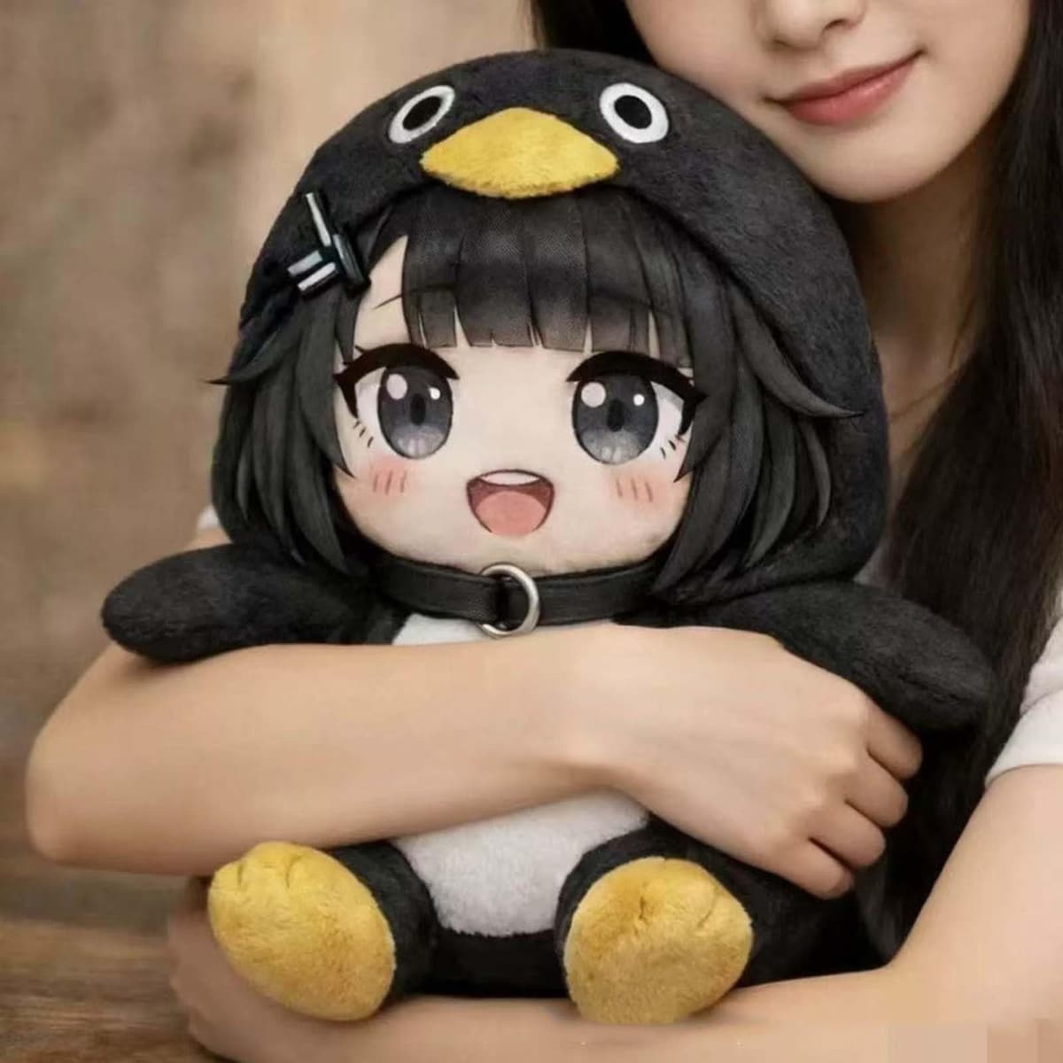 Gugu Gagaga Little Penguin Soft Toy, Cute Cartoon Penguin Plush Doll, Adorable Stuffed Animal Plushie Made From Ultra-Soft, Fluffy Fabric And Filled, Perfect As Birthday, (color) — view 2