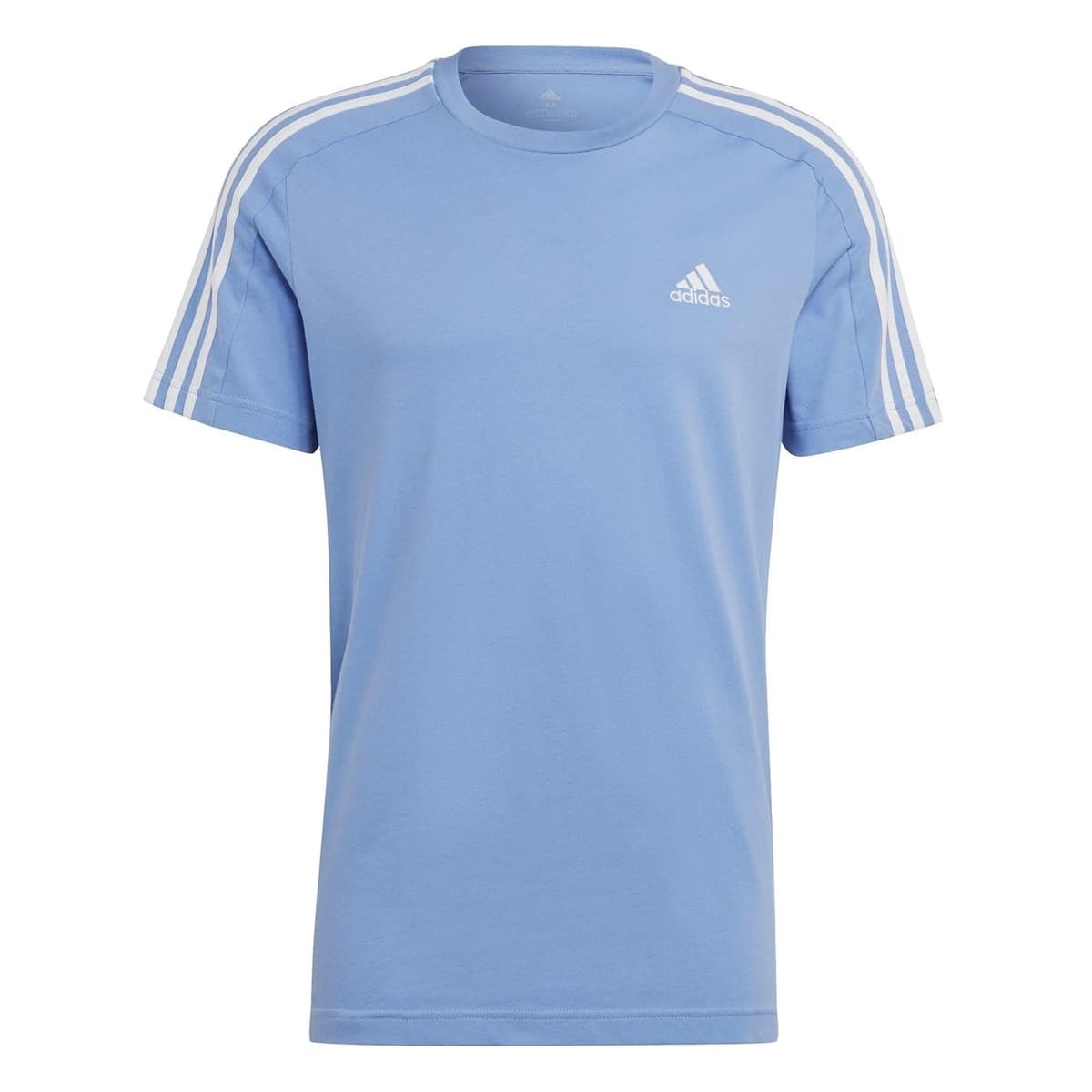 adidas Essentials Single Jersey 3-Stripes tee Camiseta de Manga Corta Hombre (Pack de 1) — view 52