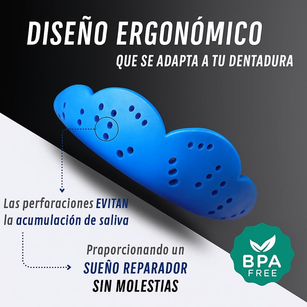 LittleCreators - Ferula de Descarga, Protector Bucal | Pack 4 pcs Ferula de Descarga Bruxismo, Protector Bucal Nocturno, contra Rechinamiento de Dientes/Bruxismo, Practica Deportiva — view 3