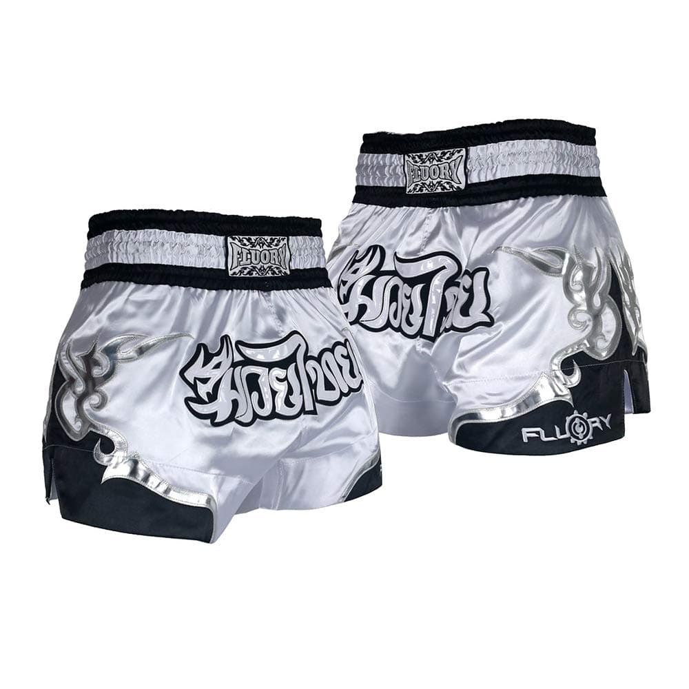 FLUORY Muay Thai Shorts, MMA Fight Shorts Ropa de Entrenamiento Jaula Lucha Grappling Artes Marciales Kickboxing Shorts Ropa — view 20