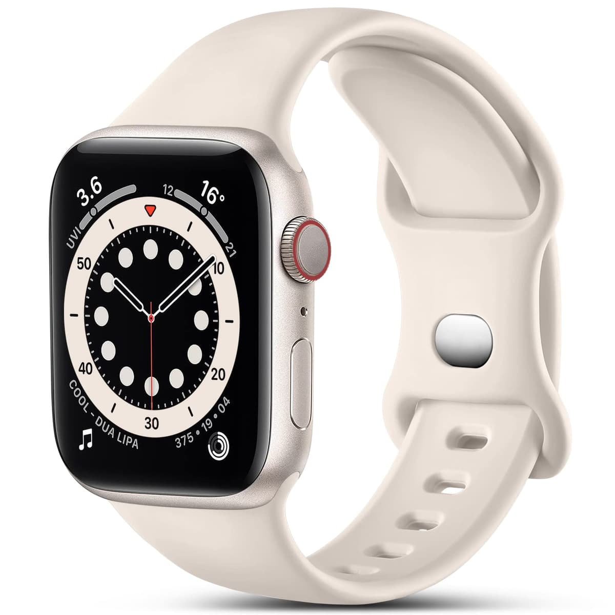 CeMiKa Compatible with Apple Watch Strap 41mm 40mm 38mm 42mm, Silicone Sport Band Replacement Straps Compatible with Apple Watch Series 11 10 9 8 7 6 5 4 3 2 1 SE SE3/iwatch Strap, Black — view 25