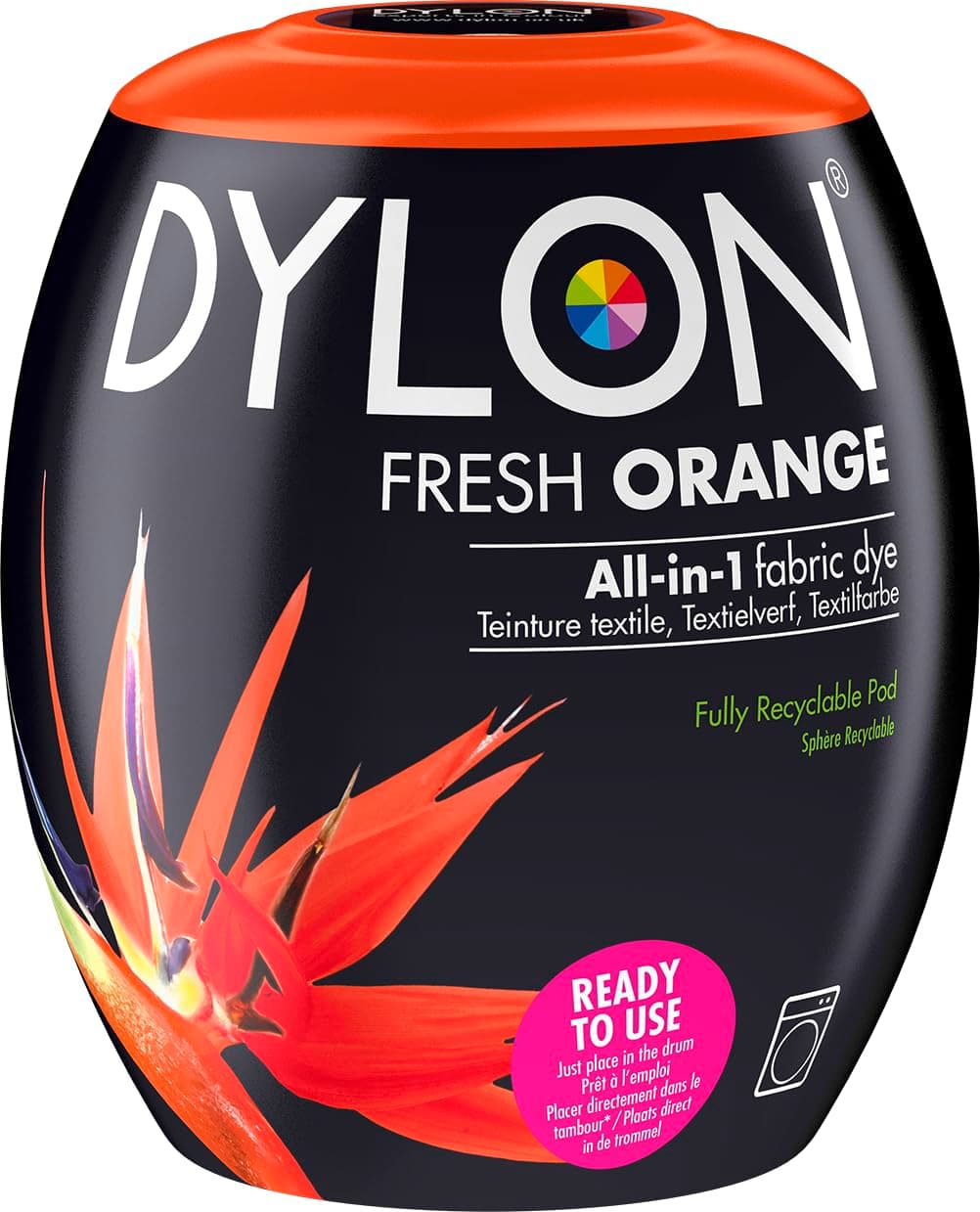 Dylon Washing Machine Fabric Dye Pod Intense Black, 350g, Packaging May Vary — view 11