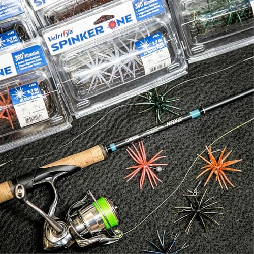 Tentacle Creature Lure, Japanese Style Soft Plastic Baits for Bass Fishing - for Drop Shot, Wacky Rig/Neko Rig and Finesse, Slow Sinking, Soft Bait by Velrifya (09-Okeechobee Craw, 2.7-INCH)
