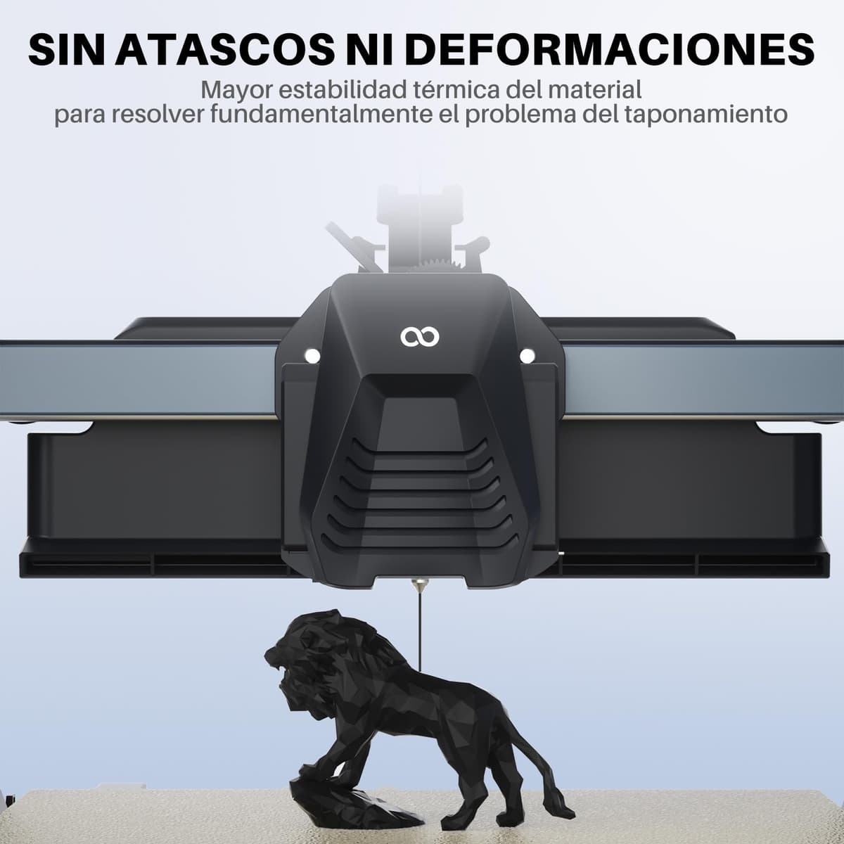 ELEGOO Filamento PLA+ 1.75 2KG Blanco, Filamento PLA Plus para Impresora 3D, Precisión Dimensional +/- 0.02mm, Carrete Filamento 3D,para Mayoría Impresoras 3D — view 4