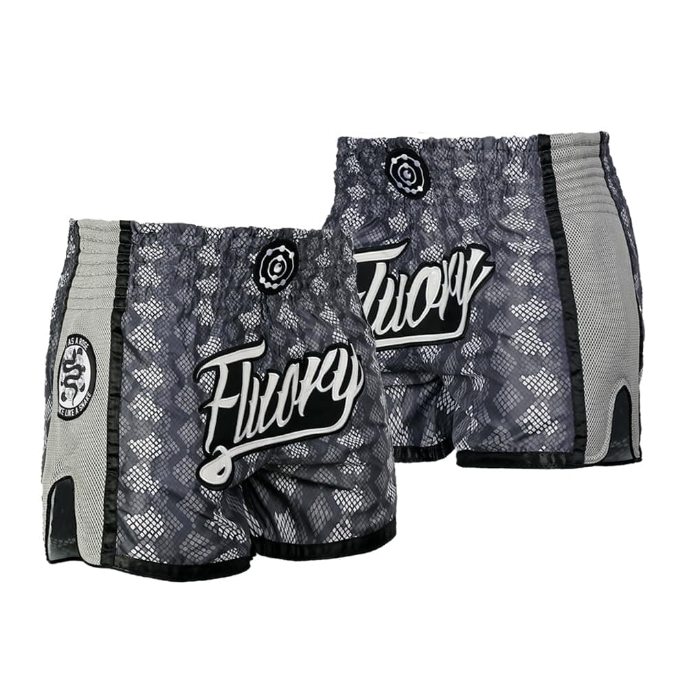 FLUORY Muay Thai Shorts, MMA Fight Shorts Ropa de Entrenamiento Jaula Lucha Grappling Artes Marciales Kickboxing Shorts Ropa — view 10