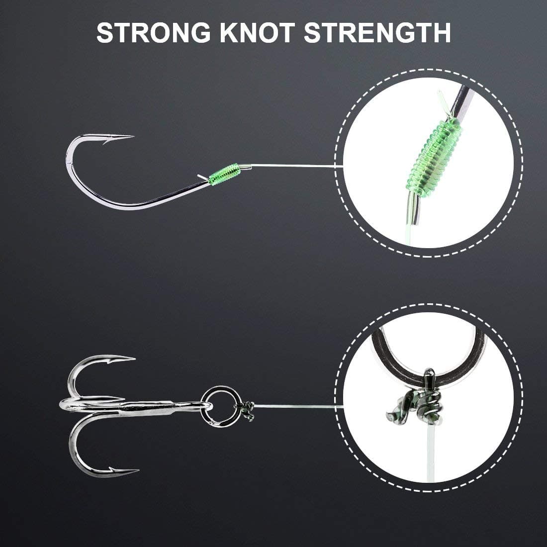 Seaknight Blade Nylon Linea de Pesca 500m/1000m Japan Material Monofilamento Carpa Linea de Pesca sedal 2-35LB — view 5