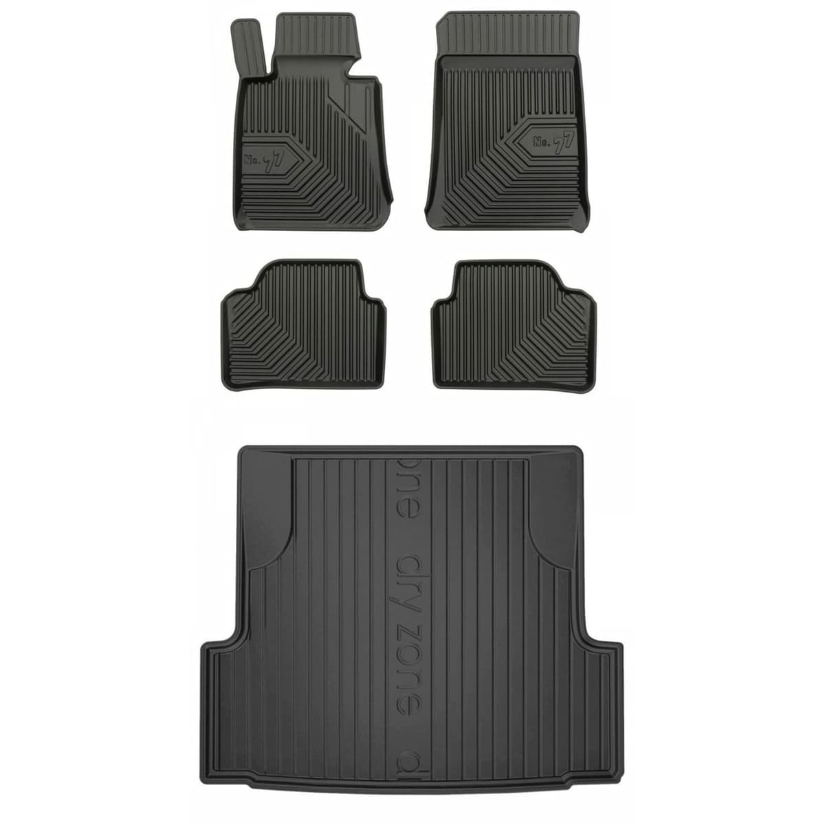 MOTOS Rubber Mats for BMW 3 Series E90 2004-2012 Improve the Comfort of Your Travels with the Non-Slip Carpet Car No.77- Multi-Season Car Mats — view 148