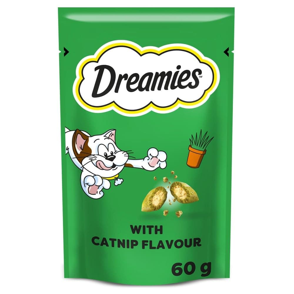 DREAMIES - Cat Treats - 12 x 60g - Multipack Biscuits - Variety Snack Box - 12 Pouches — view 13
