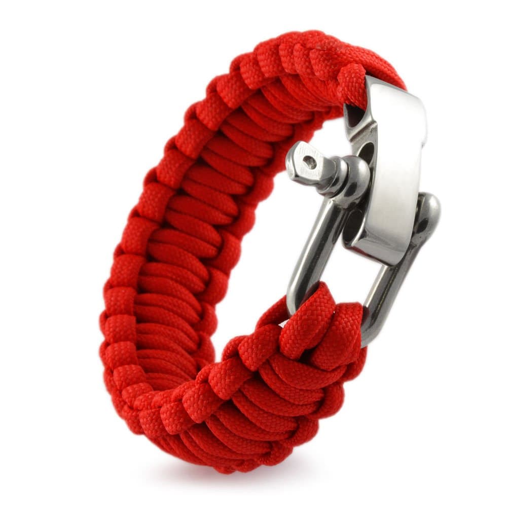Ganzoo Paracord 550 Tipo 3 Cuerda 4 mm Negro Rojo, 30 m, 7 hebras internas, Funda Poliester/Nylon, Lavable y Ligera, para Pulseras, llaveros, Collar y Correa de Perro, Camping y Bricolaje — view 20
