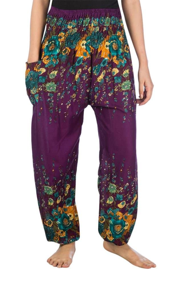 Lofbaz Harem Pants for Women Yoga Boho Hippie Clothing Womens Palazzo Bohemian Pajama Trousers Beach Indian Gypsy Genie Clothes — view 53