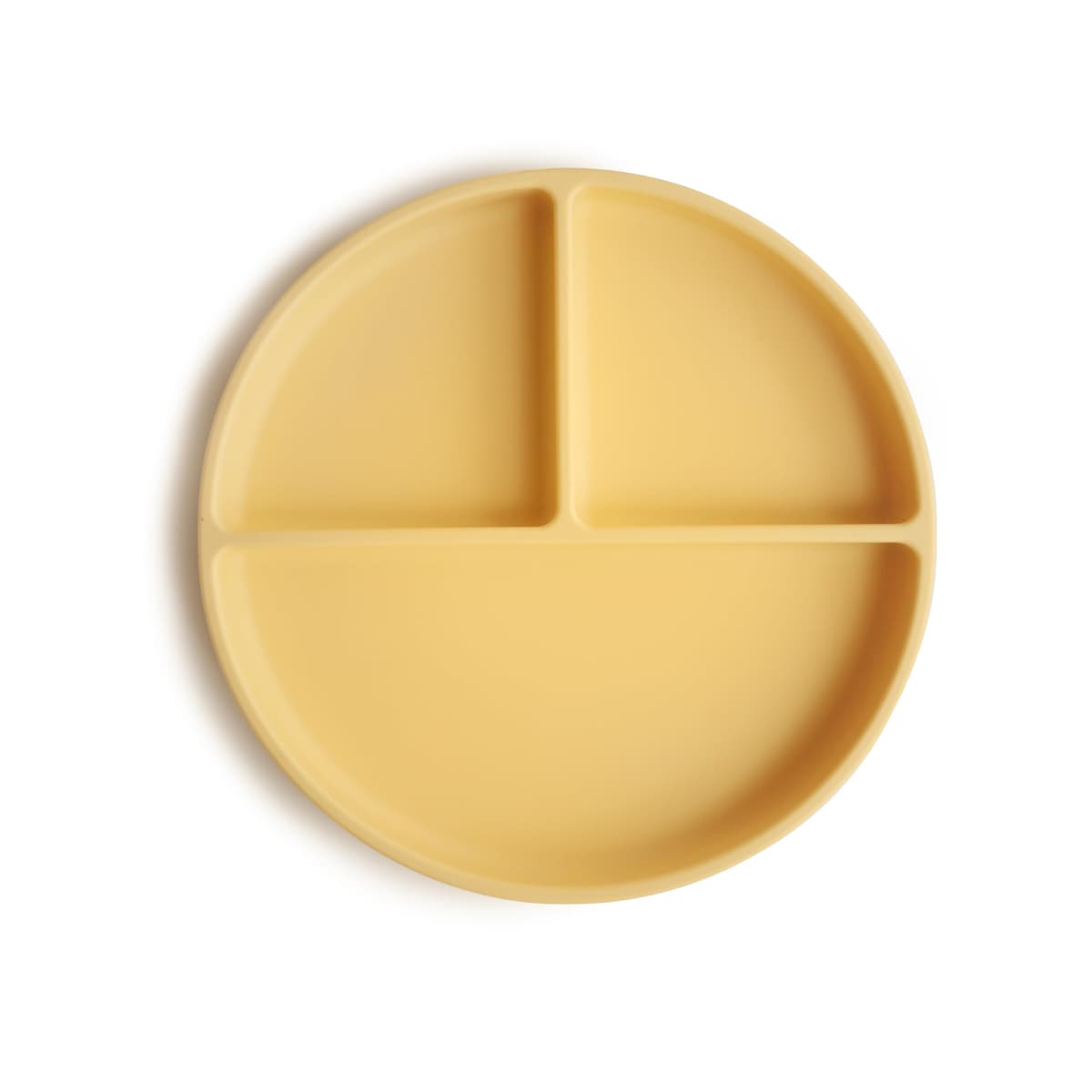 Mushie Classic Silicone Non-Slip Suction Plate for Babies & Toddlers | Food Grade Silicone | Dishwasher & Microwave Safe (Ivory) — view 29